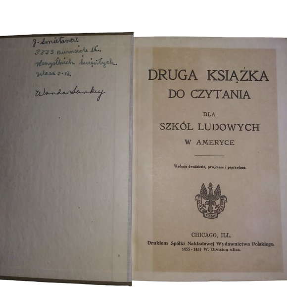 Druga Ksiazka do Czytania dla Szkol Ludowych Polish Publishing Company Chicago - Picture 7 of 12